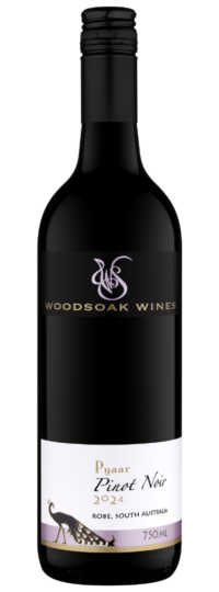 Bottle of Woodsoak Wines Pyaar Pinot Noir 2024