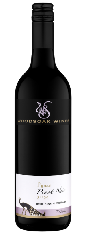 Bottle of Woodsoak Wines Pyaar Pinot Noir 2024