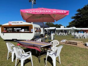 Woodsoak Wines Limoncello Caravan Bar is available to hire