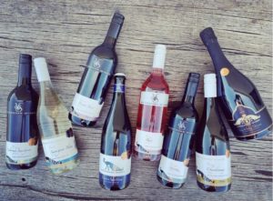 A selection of Woodsoak Wine medal winning wines